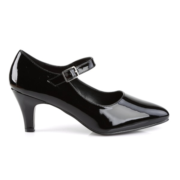 Mary Jane Pumps DIVINE-440 Lack schwarz