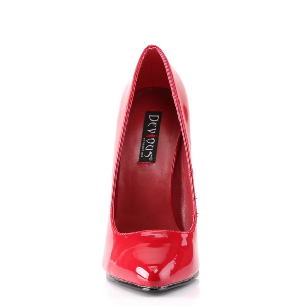 Extreme High Heel Lack Pumps DOMINA-420 rot
