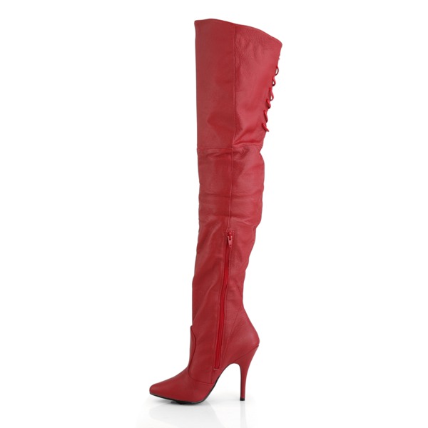 Schnürstiefel rot 