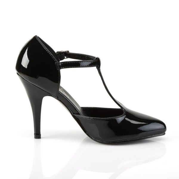 D'Orsay Pumps mit T-Riemchen VANITY-415 Lack schwarz