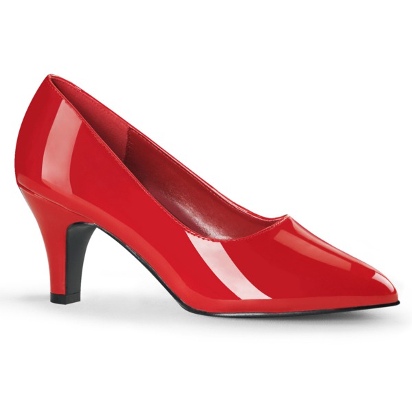 Low Heel Pumps DIVINE-420 rot