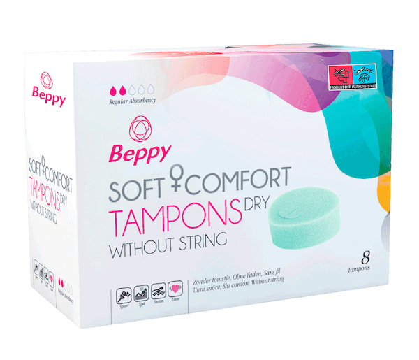 ASHA Beppy Soft-Comfort-Tampons 8er dry