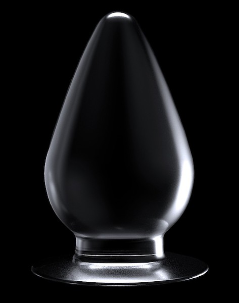 Transparenter Analplug 11,5cm