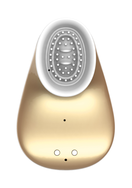 Freihand Saug & Vibrations Spielzeug Twitch - Gold 