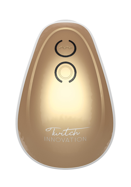 Freihand Saug & Vibrations Spielzeug Twitch - Gold 