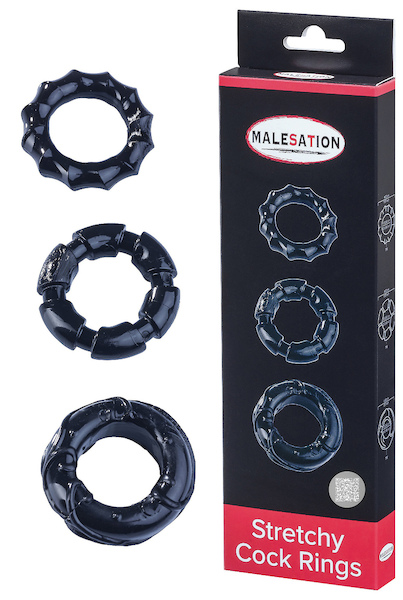 MALESATION Stretchy Cock Rings