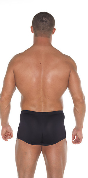 Short mit Reißverschluss schwarz