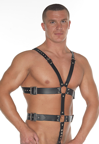 Leder-Geschirr Gladiator-Style