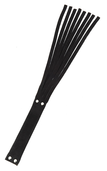 Peitsche Leder schwarz