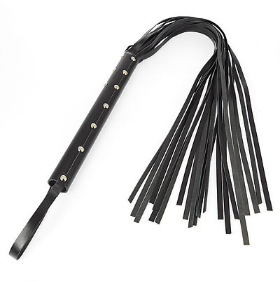 Nietengriff Peitsche mit 18 Strängen