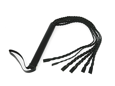 Handgeflochtene Knute aus Leder