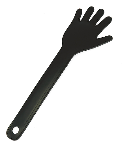 Handmodell Klatsche mit Innenkern aus Metall