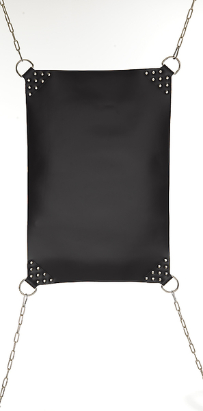 Hängematte Leder schwarz