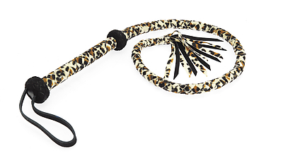 Peitsche Leopardenfell 