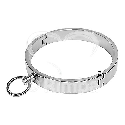 Sklavenhalsband Edelstahl breit