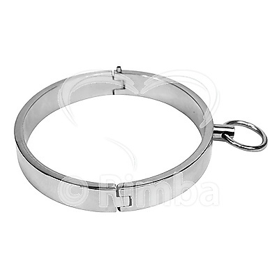 Sklavenhalsband Edelstahl breit