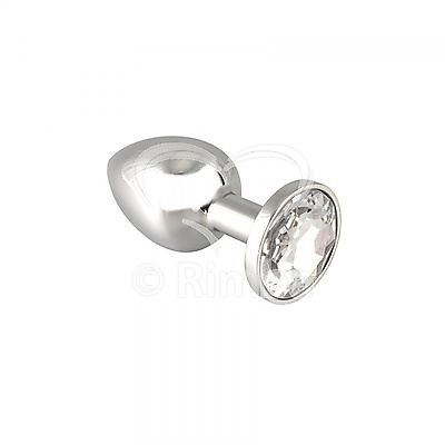 Buttplug mit Kristallstein XS kristall