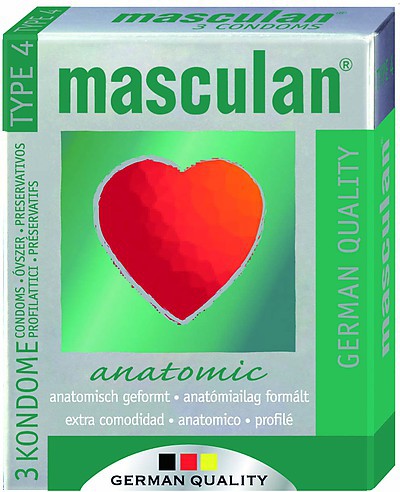 MASCULAN Anatomic 3 St.