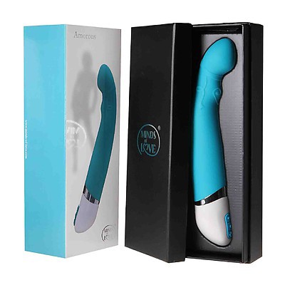 MINDS OF LOVE Amorous Dual Vibrator blue