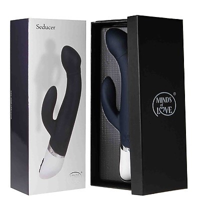 MINDS OF LOVE Seducer Dual Vibrator anthracite