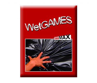 JOYDIVISION SexMAX Wetgames Laken 180x220cm schwarz