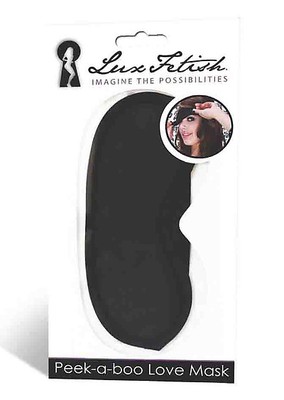LUX FETISH Peek-a-boo Love Mask ack