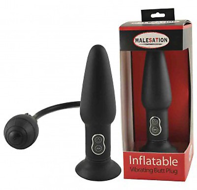 MALESATION Inflatable Butt Plug with Vibration