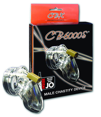 Male Chastity CB-6000S clear