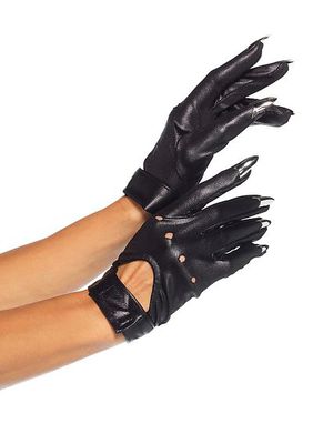 Claw Motorcycle Gloves With Keyhole Velcro Strap