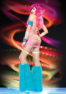 Seamless Slashed Tube Dress