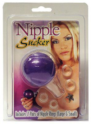 Nipple Sucker mit 4 Ringen