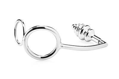 Thread Butt Plug with Cockring 45 mm