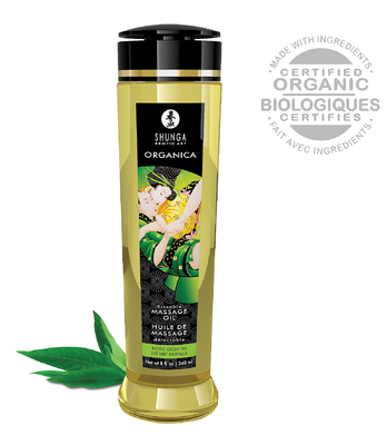 Massage Öl Organica Exotic Green Tea 240ml