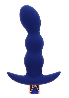 Blauer Prostata Vibro Plug