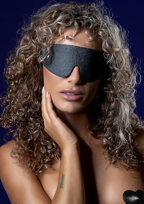 Blindmaske aus Veganleder