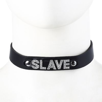 Bling Bling Halsband SLAVE