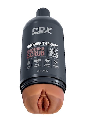 Shower Therapy Soothing Scrub Masturbator caramell