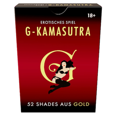 Spielkarten G-Kamasutra aus Gold