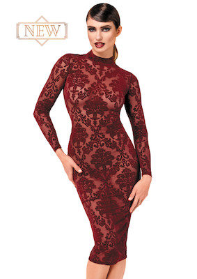 Kink Royal Midi Kleid