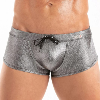 Silberne Schwimm Pants