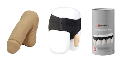 FTM Packer mit Panty Size S