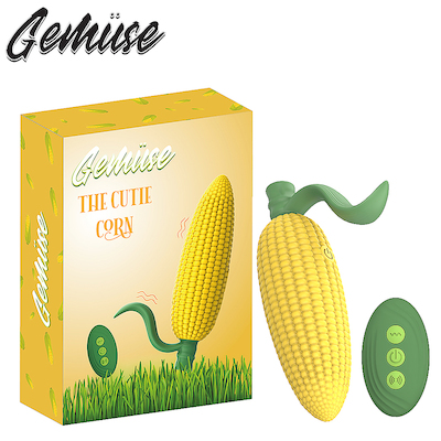 The Cutie Corn Cob Mini Vibrator-Ei mit Fernbedienung