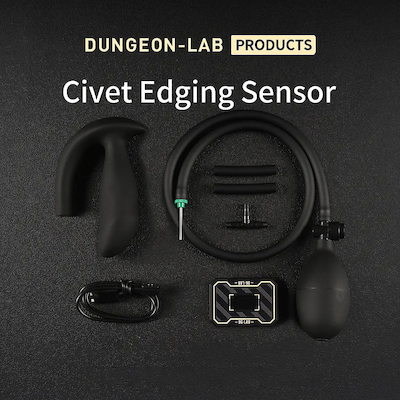 DG-LAB Civet Edging Sensor – Elektronischer Erregungssensor mit aufblasbarer Manschette