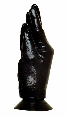 X-MAN Hand black m. Saugfuß