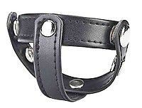 BLUE LINE C&B GEAR T-Style Cock ring with Ball Divider