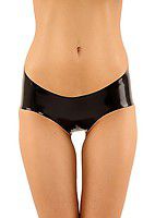 Latexslip pofrei mit Schnürung