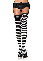 Nylon Stocking With Stripe