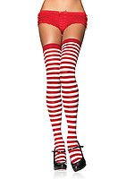 Nylon Stocking With Stripe