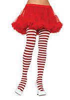 Plus Size Stripe Tights