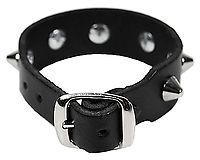 Lederarmband - 1 R. Spitznieten mit Schrauben